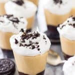 Peanut butter pie dessert shooter