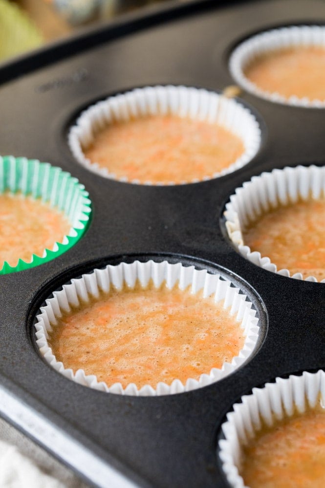 How to make the BEST Carrot Cake Cupcakes Carrot Cake Cupcake Batter