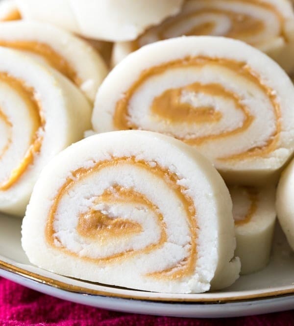 Potato Candy pinwheel slices