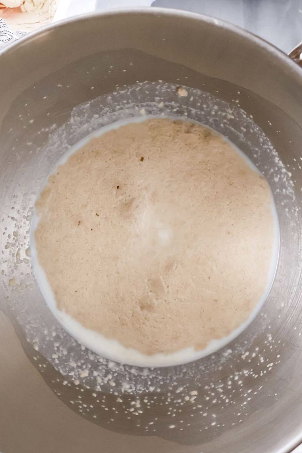 activated/foamy yeast for cinnamon rolls